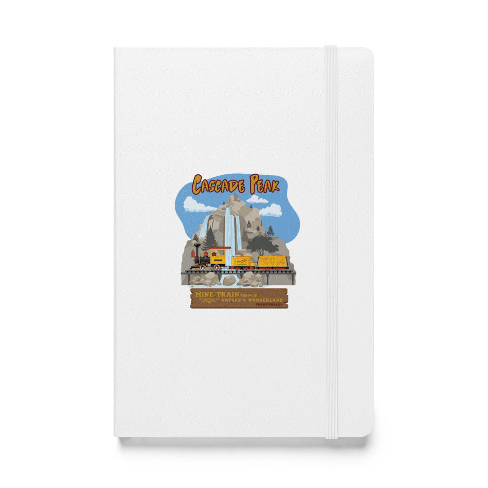 MINE TRAIN THROUGH NATURE'S WONDERLAND cascade peak Hardcover Notebook