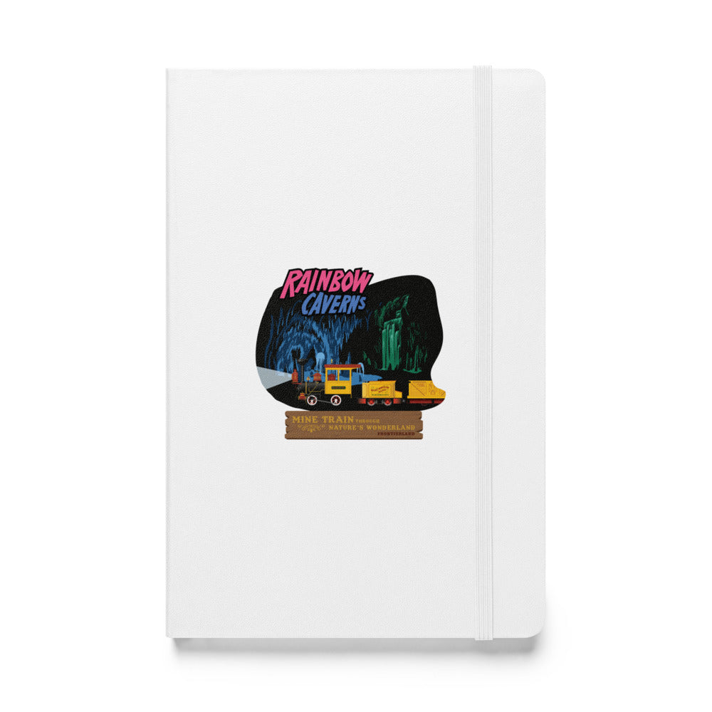 MINE TRAIN THROUGH NATURE'S WONDERLAND rainbow caverns Hardcover Notebook