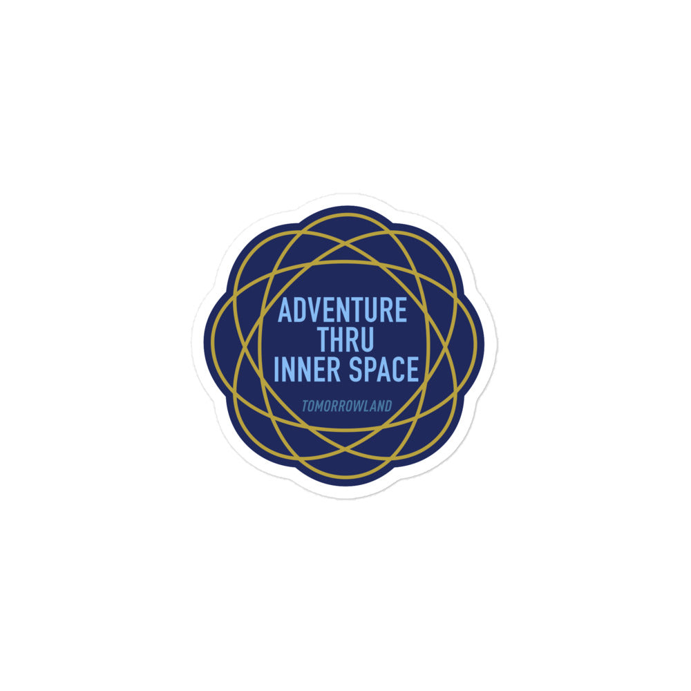 ADVENTURE THRU INNER SPACE nucleus Stickers