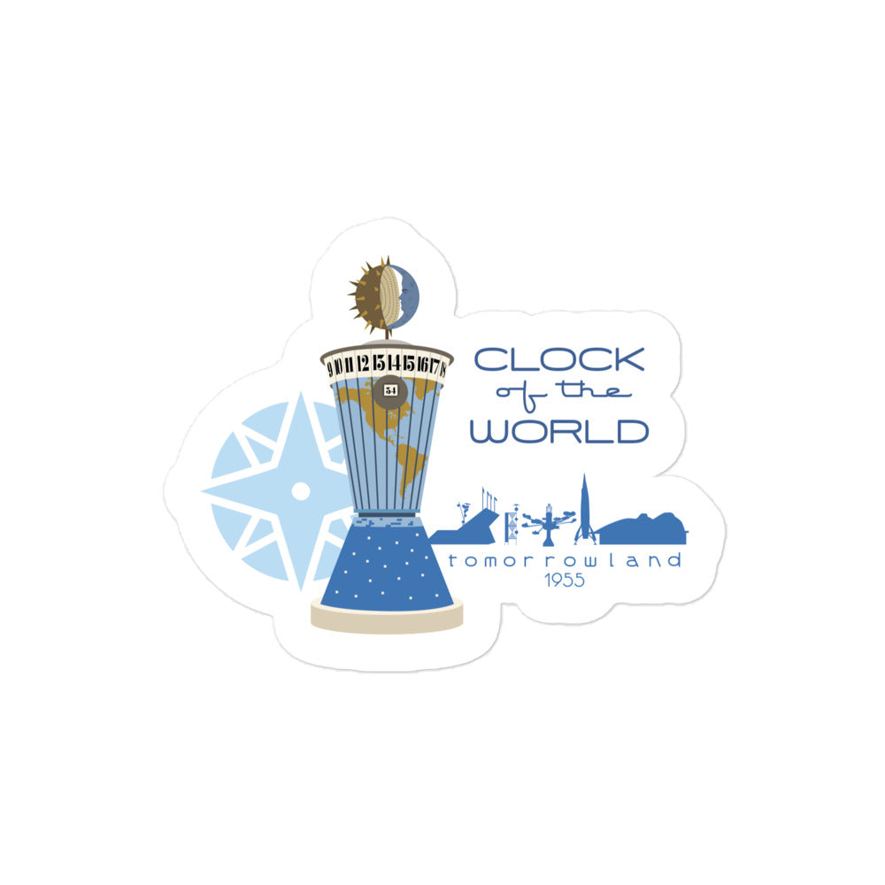 CLOCK OF THE WORLD tomorrowland Stickers