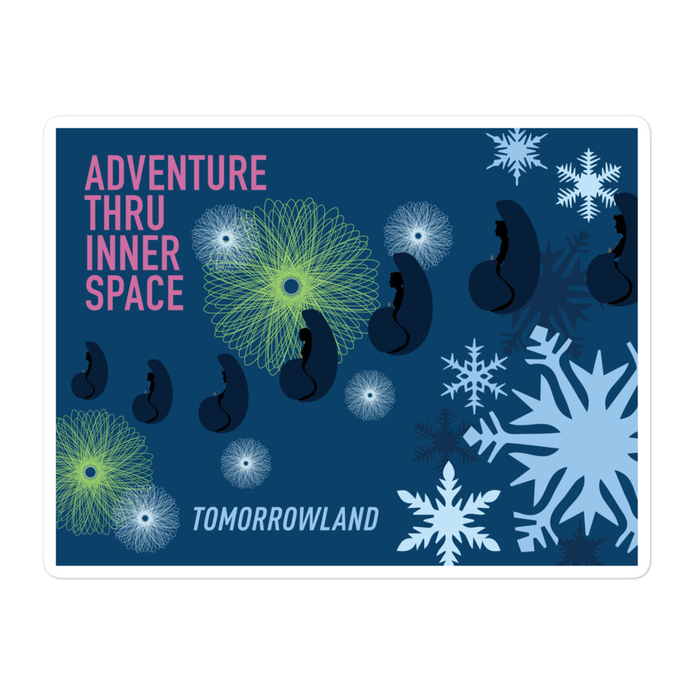 ADVENTURE THRU INNER SPACE poster Stickers