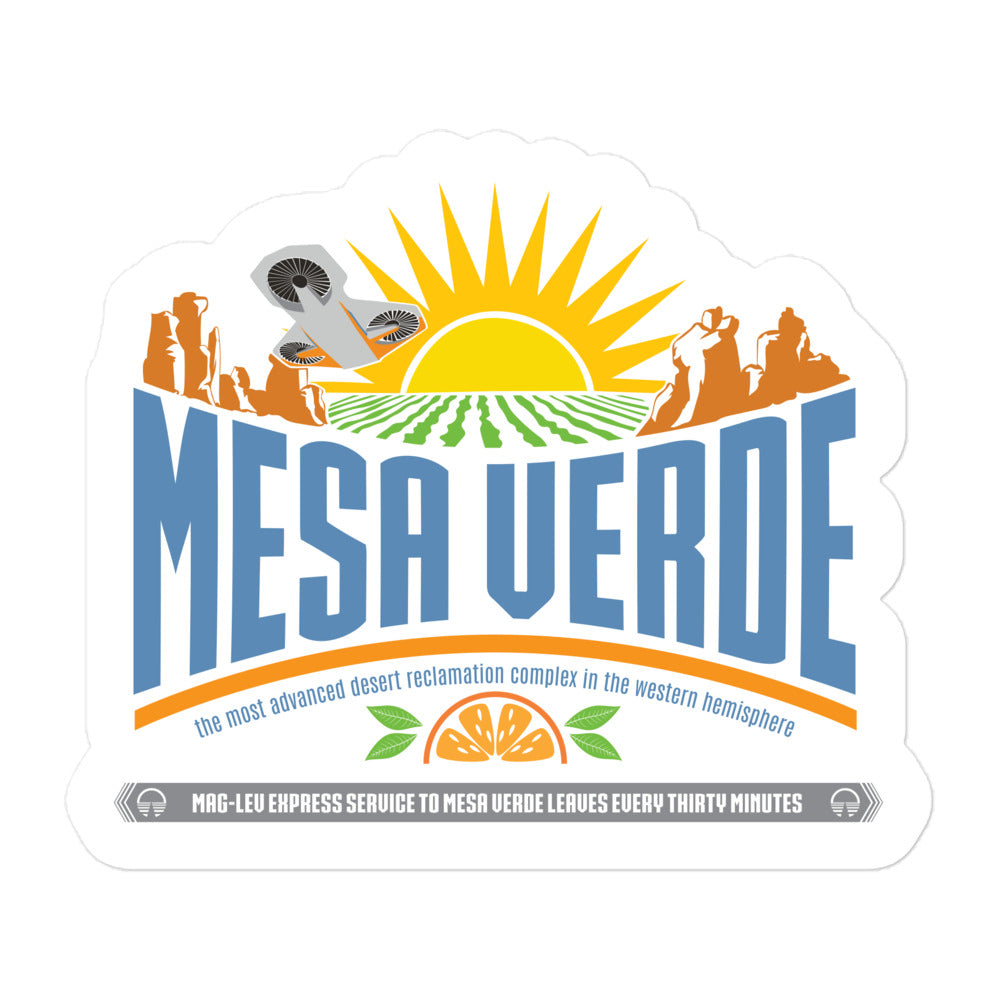HORIZONS mesa verde Stickers
