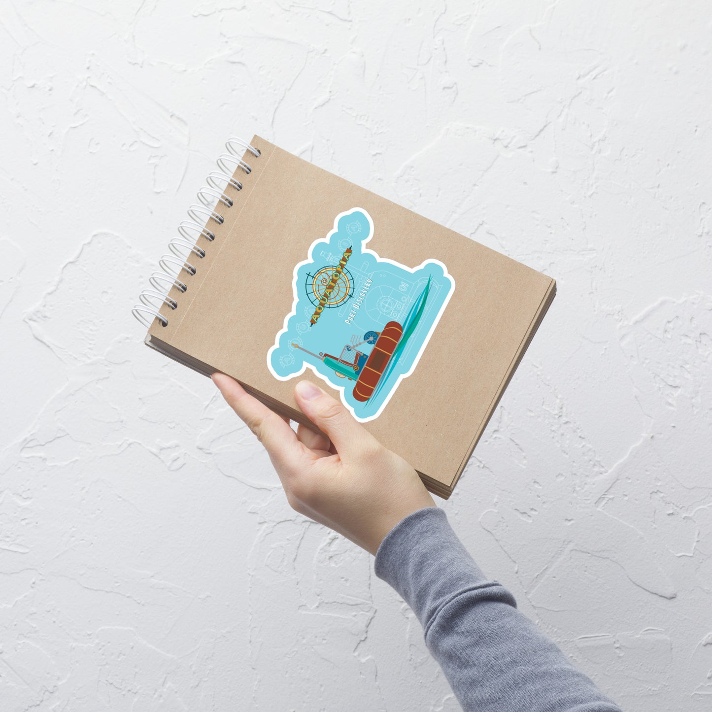 TDS PORT DISCOVERY aquatopia Stickers