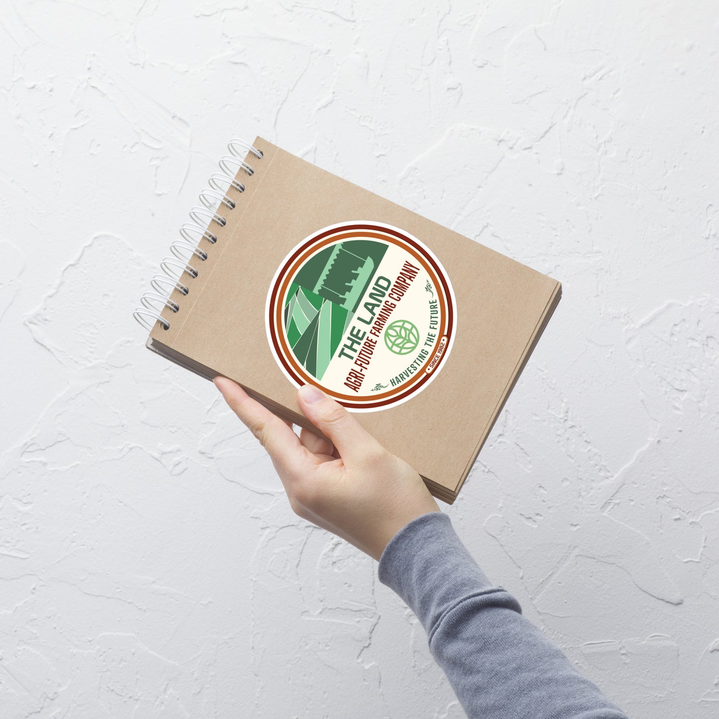 THE LAND agri-future Stickers
