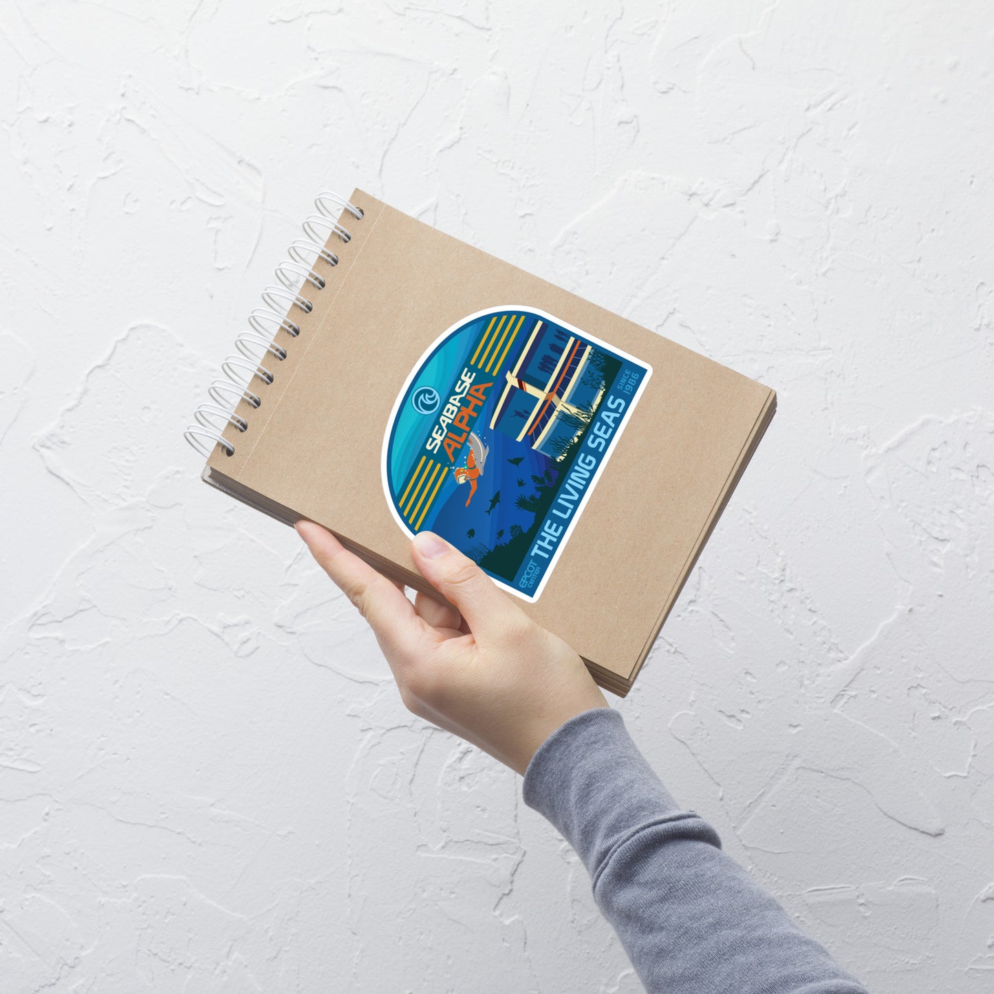 THE LIVING SEAS explore Stickers