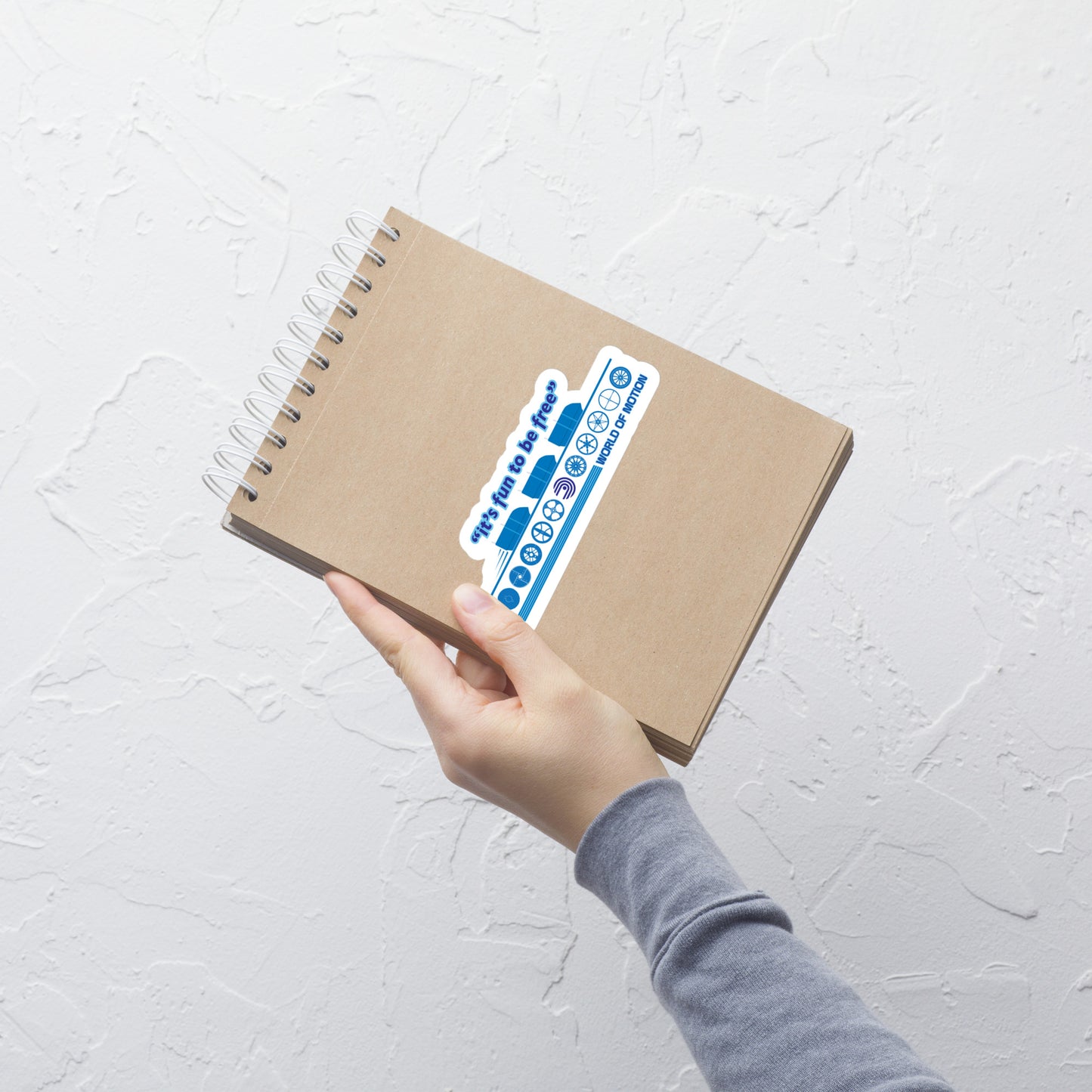 WORLD OF MOTION icons Stickers