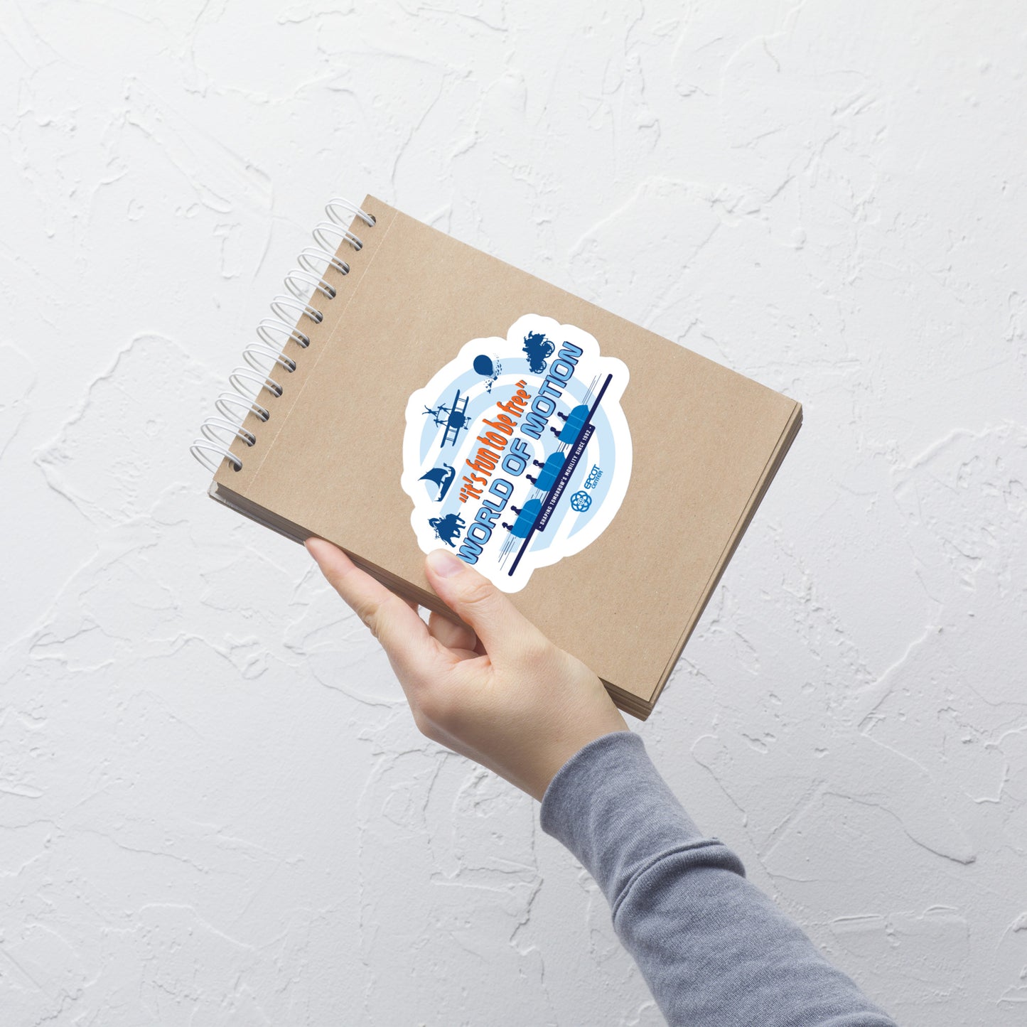 WORLD OF MOTION tomorrow's mobility Stickers