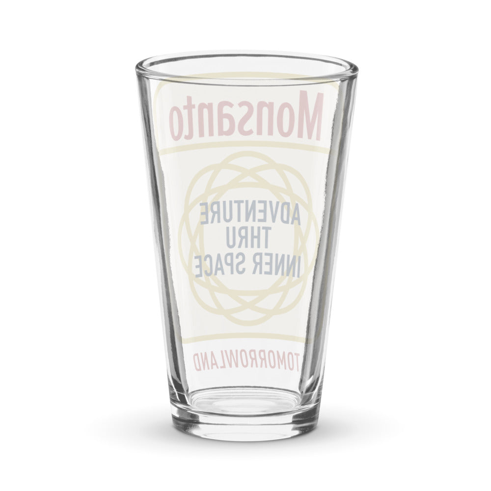 ADVENTURE THRU INNER SPACE monsanto Pint Glass