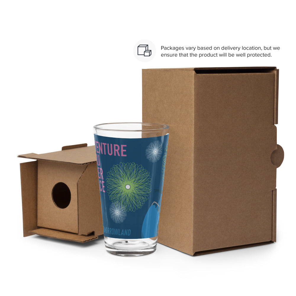 ADVENTURE THRU INNER SPACE atomobile Pint Glass