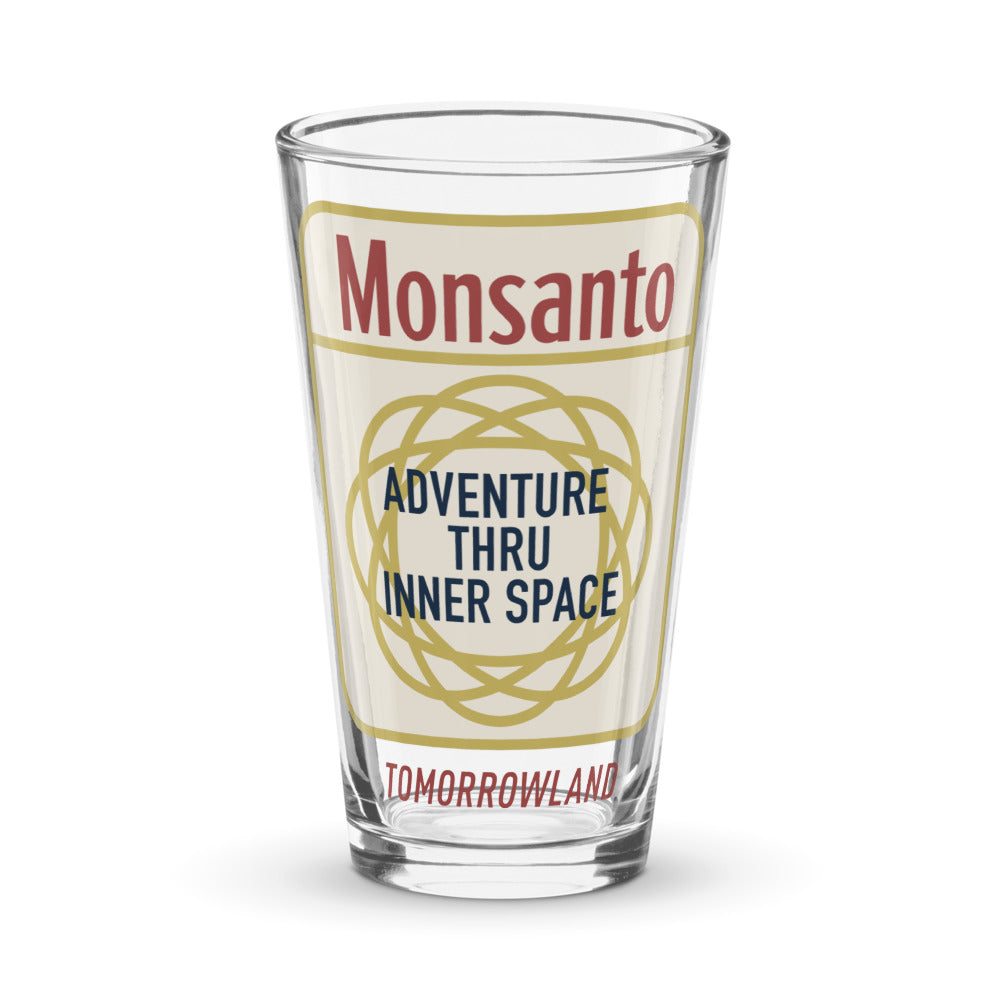 ADVENTURE THRU INNER SPACE monsanto Pint Glass