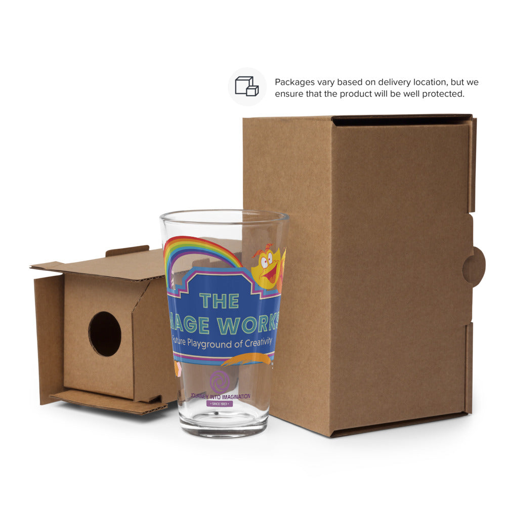 JOURNEY INTO IMAGINATION image works Pint Glass