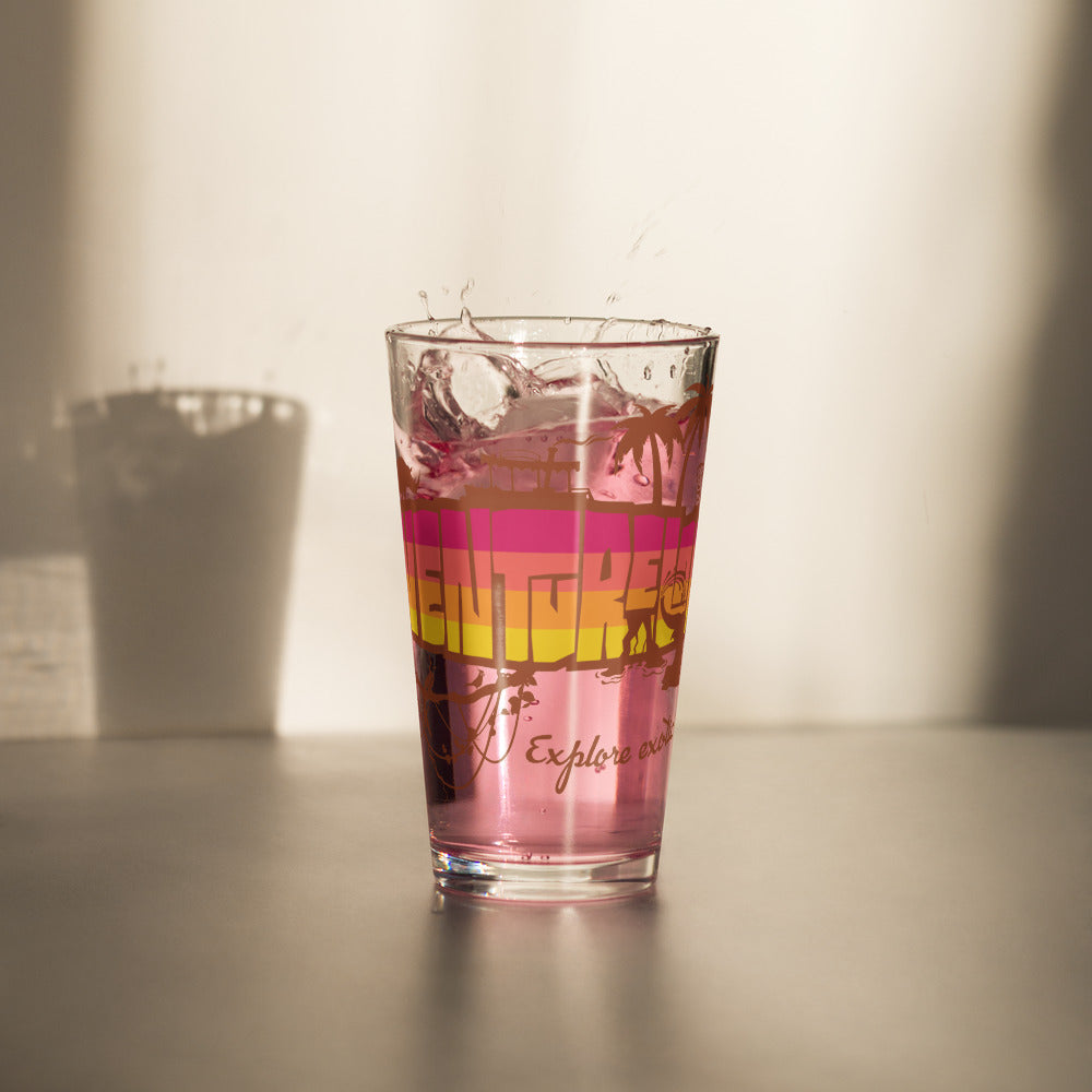 MK ADVENTURELAND jungle orange Pint Glass