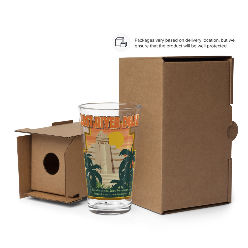 TDS LOST RIVER DELTA port title Pint Glass