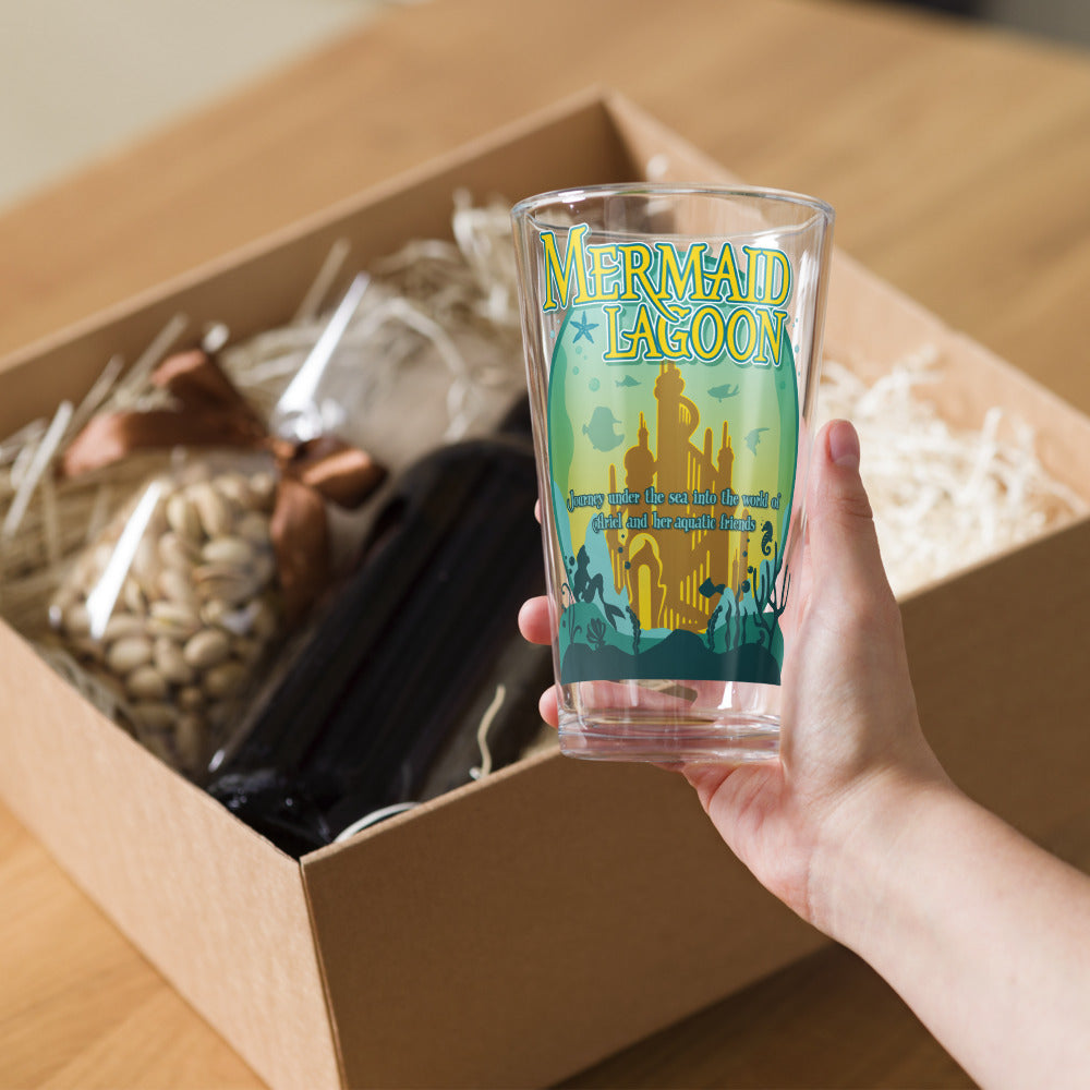 TDS MERMAID LAGOON port title Pint Glass