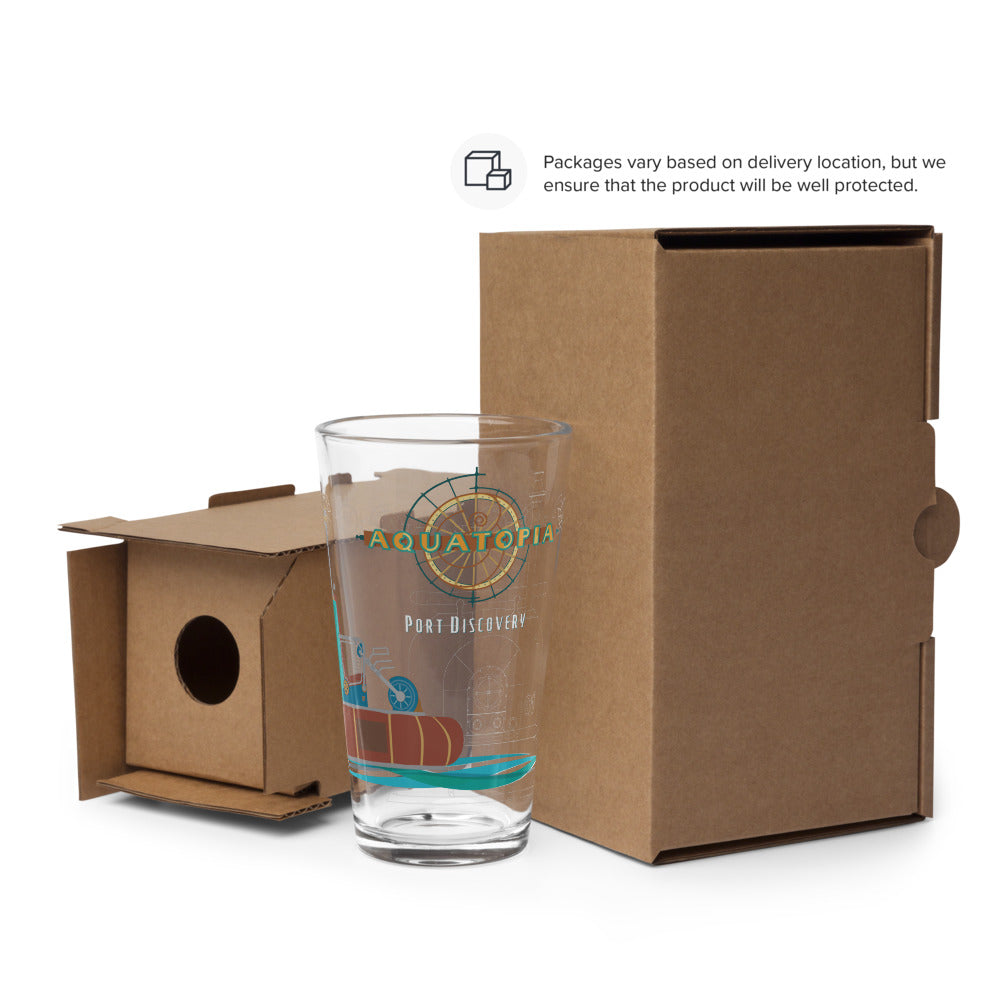 TDS PORT DISCOVERY aquatopia Pint Glass