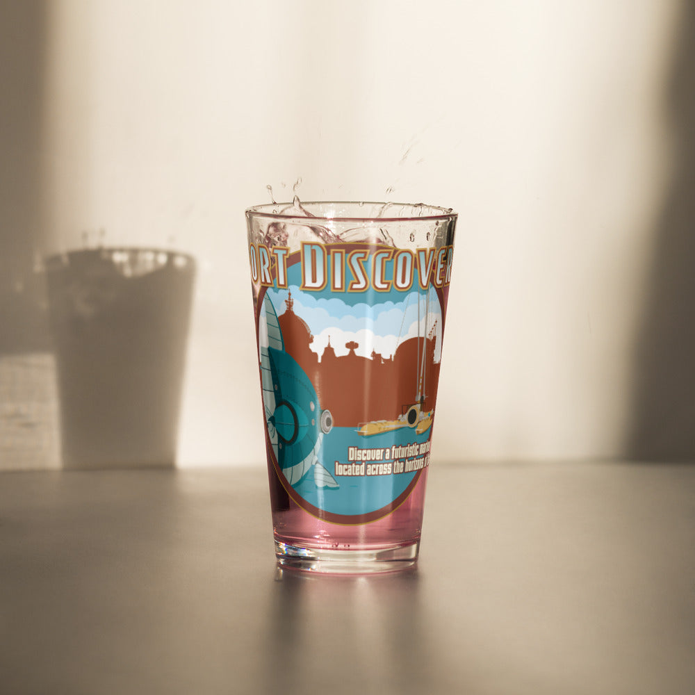 TDS PORT DISCOVERY port title Pint Glass