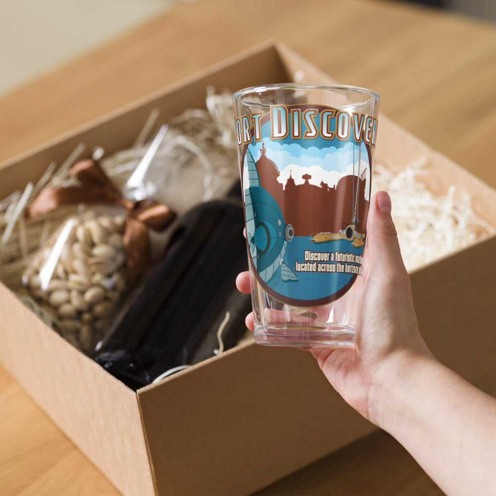 TDS PORT DISCOVERY port title Pint Glass