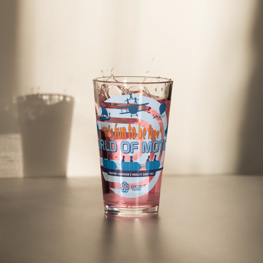 WORLD OF MOTION tomorrow's mobility Pint Glass