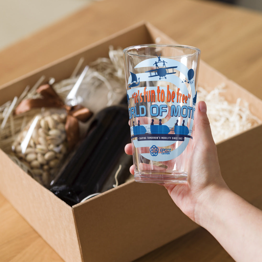 WORLD OF MOTION tomorrow's mobility Pint Glass