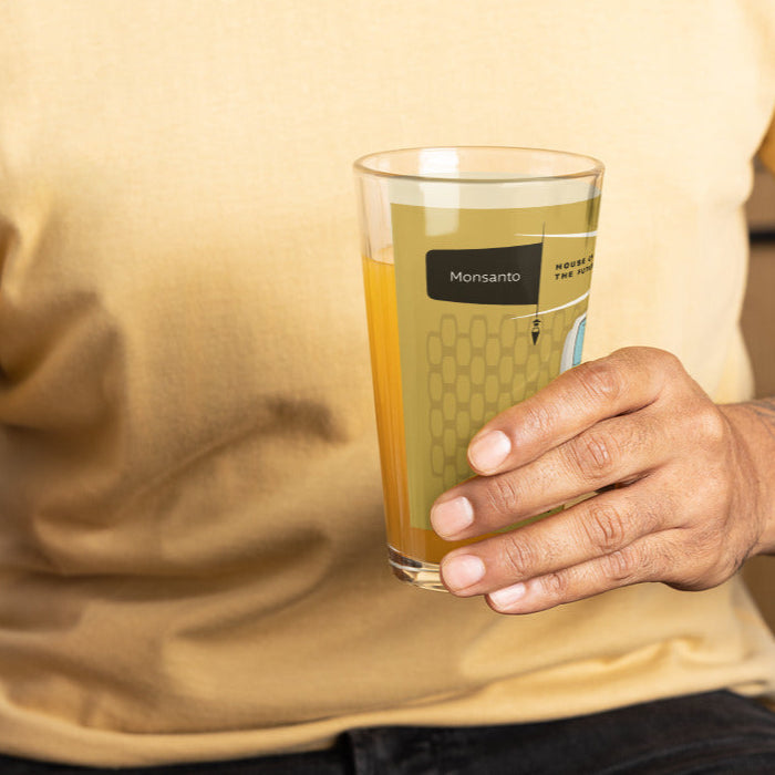 HOUSE OF THE FUTURE isolated Pint Glass