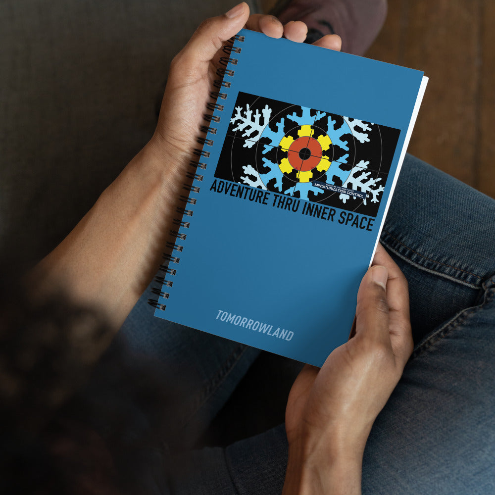ADVENTURE THRU INNER SPACE miniaturization Spiral Notebook