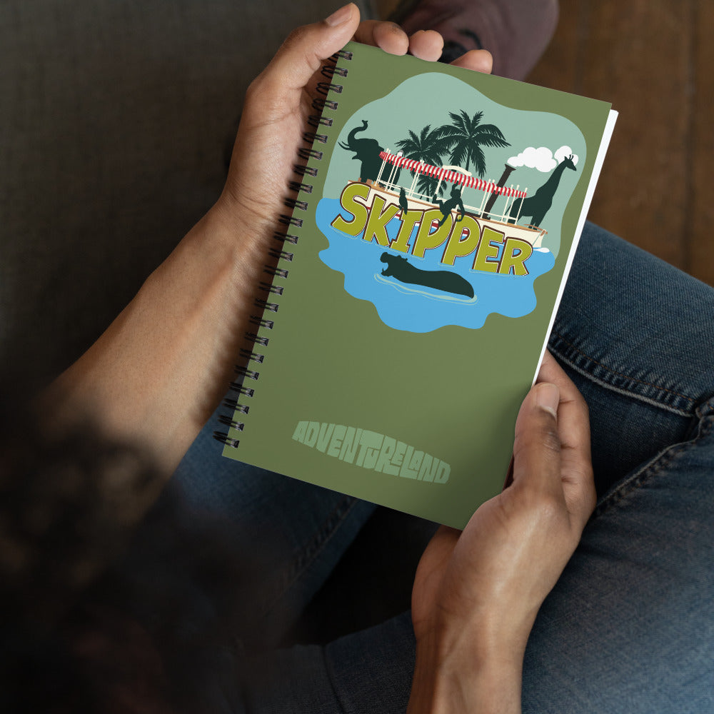 MK ADVENTURELAND skipper Spiral Notebook