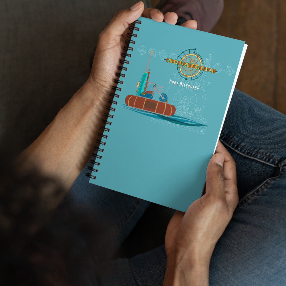 TDS PORT DISCOVERY aquatopia Spiral Notebook