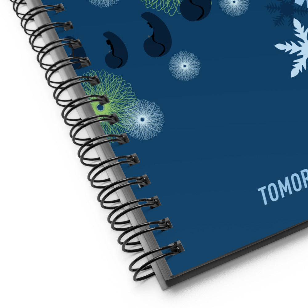 ADVENTURE THRU INNER SPACE poster Spiral Notebook