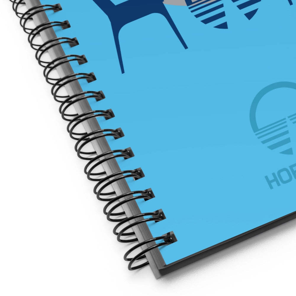 HORIZONS sea castle bistro Spiral Notebook