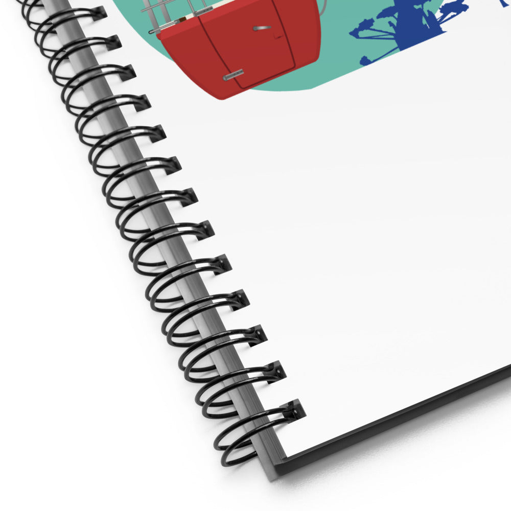 SKYWAY 1965 tomorrowland Spiral Notebook