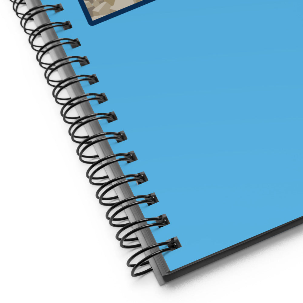 TDS AMERICAN WATERFRONT port title Spiral Notebook