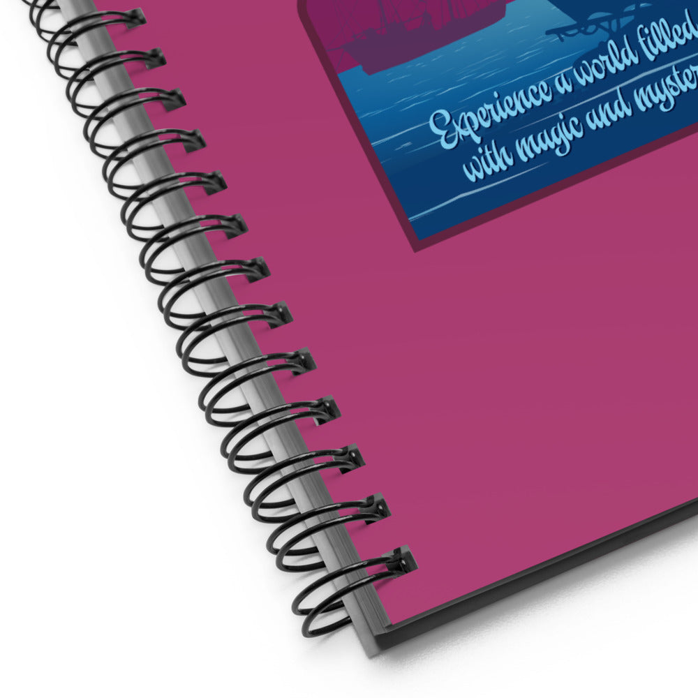 TDS ARABIAN COAST port title Spiral Notebook