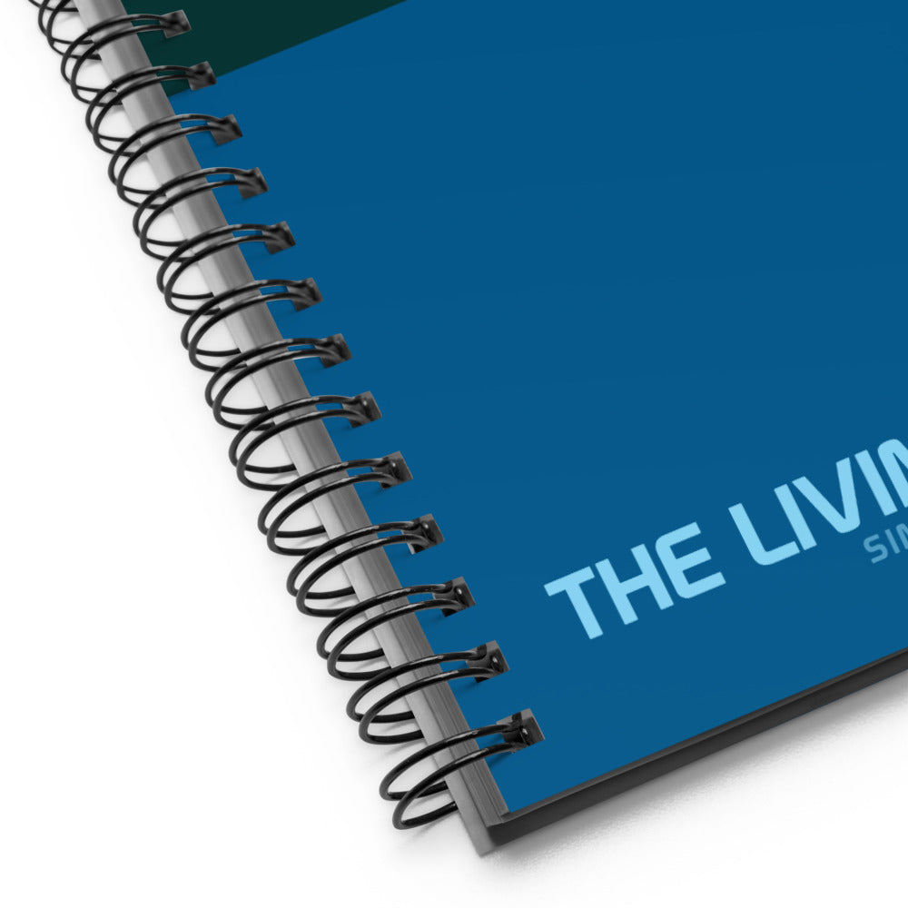THE LIVING SEAS jason Spiral Notebook