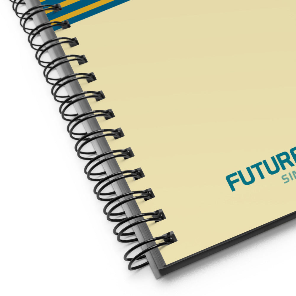 THE LIVING SEAS seabase alpha Spiral Notebook