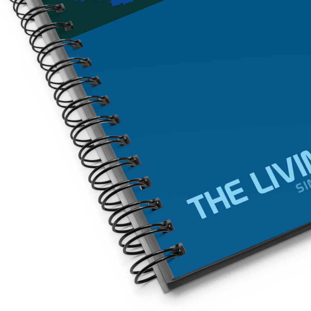 THE LIVING SEAS explore Spiral Notebook