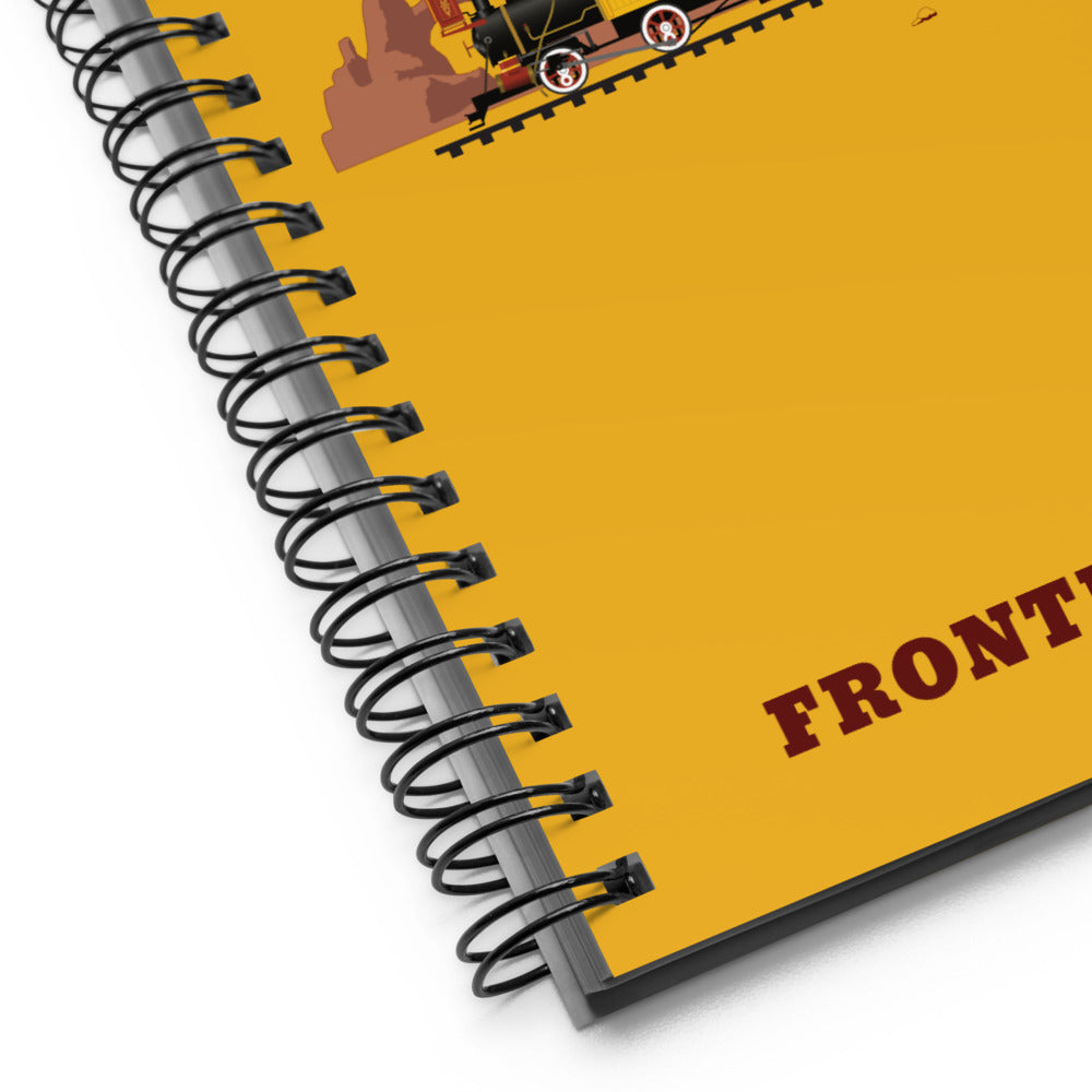 MINE TRAIN THROUGH NATURE'S WONDERLAND train Spiral Notebook