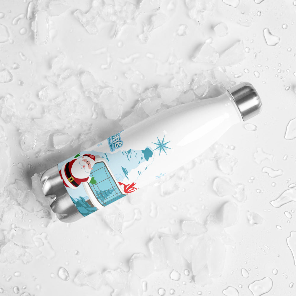 DL HOLIDAY TIME future house Water Bottle