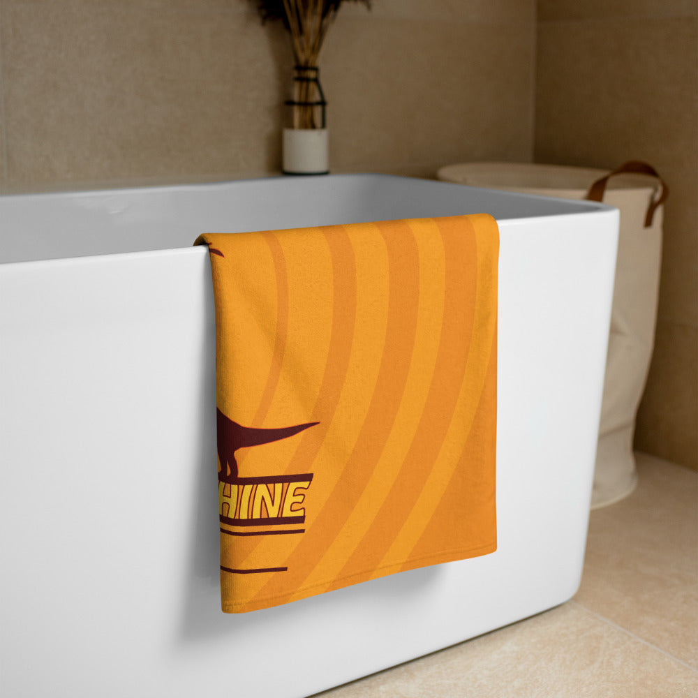 UNIVERSE OF ENERGY title Beach Towel