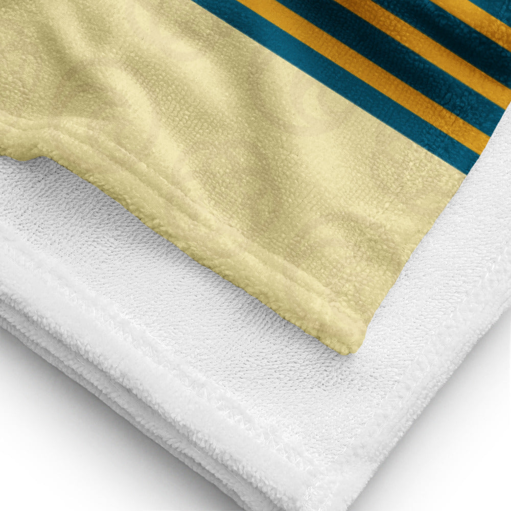 THE LIVING SEAS seabase alpha Beach Towel