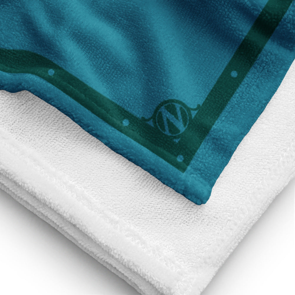 MK FANTASYLAND 20k scene Beach Towel