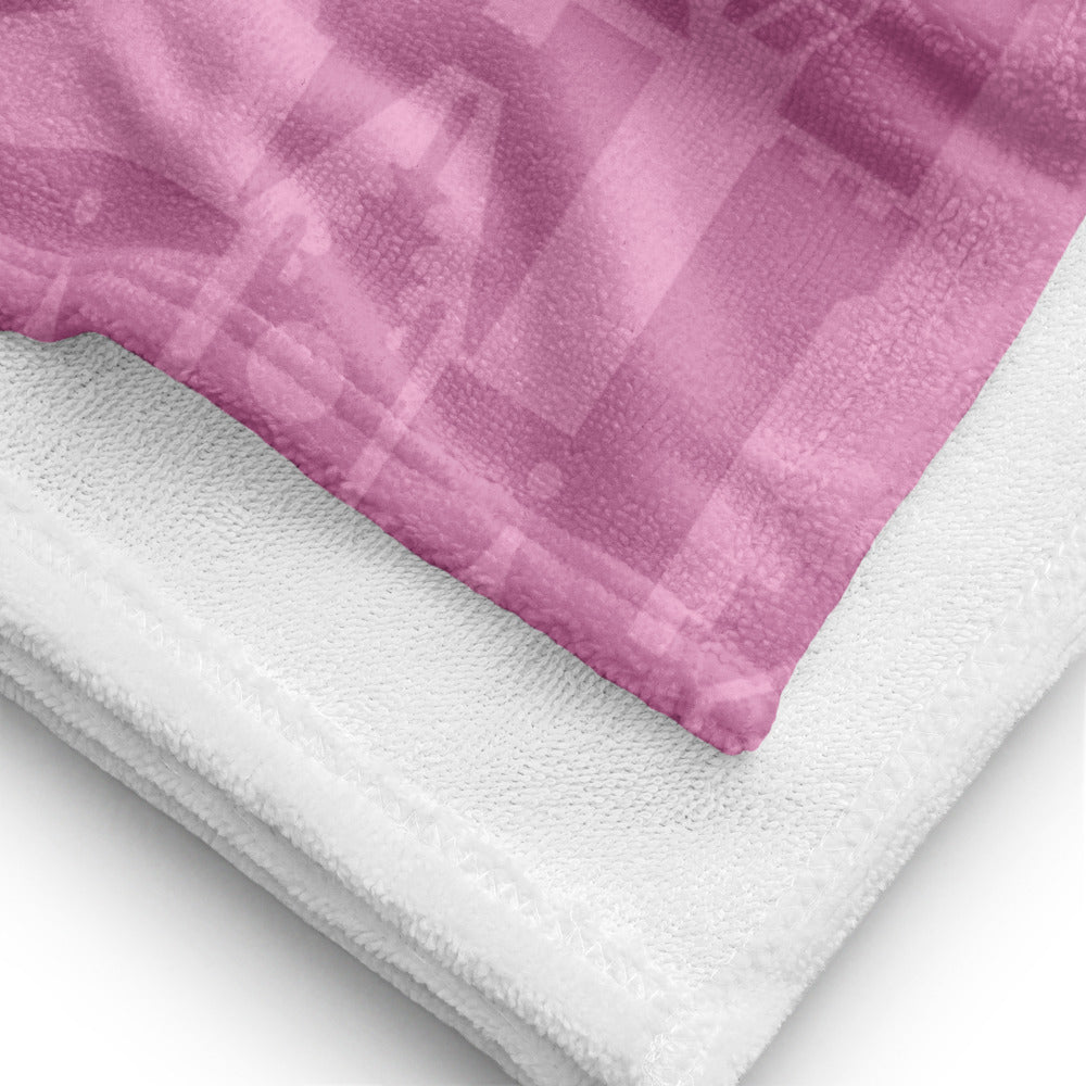FANTASYLAND title Beach Towel