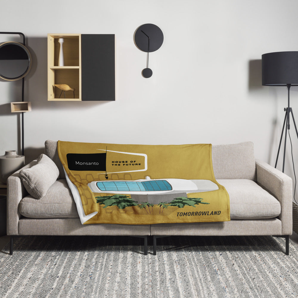 HOUSE OF THE FUTURE scene Throw Blanket