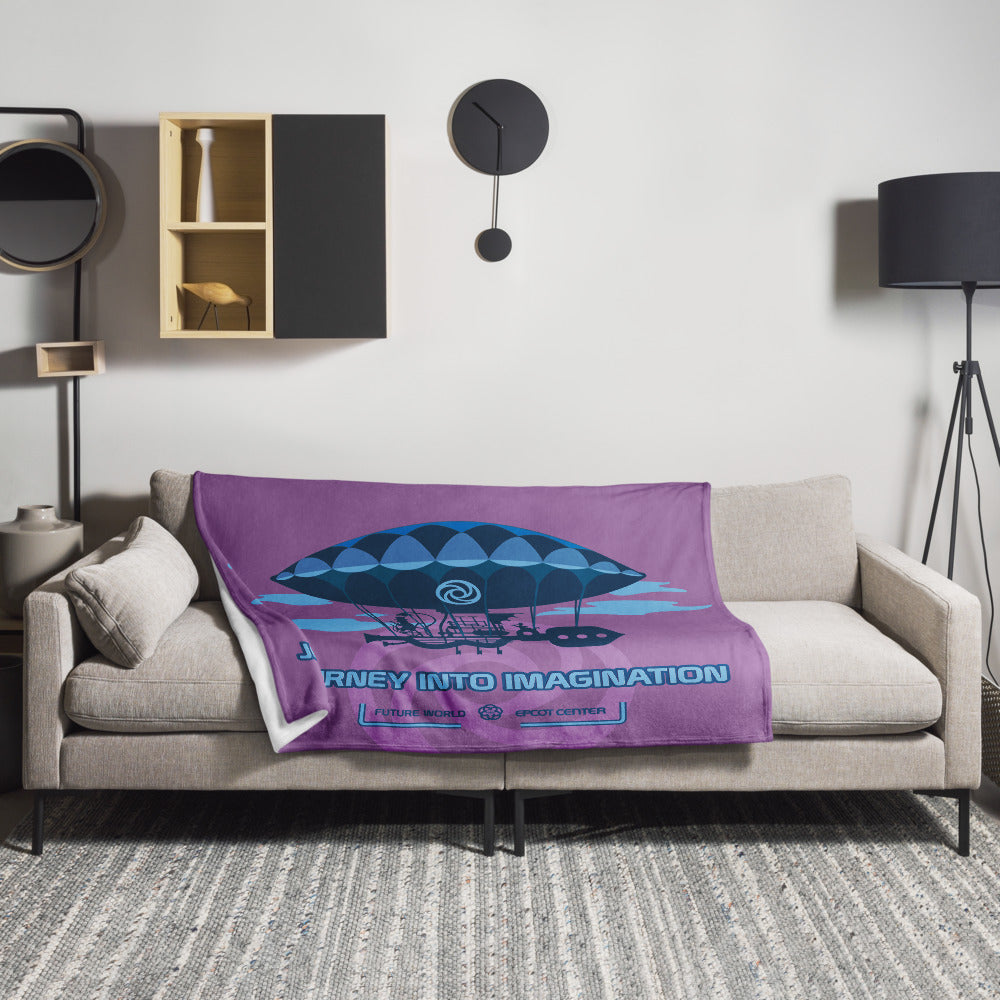 JOURNEY INTO IMAGINATION dream machine Throw Blanket