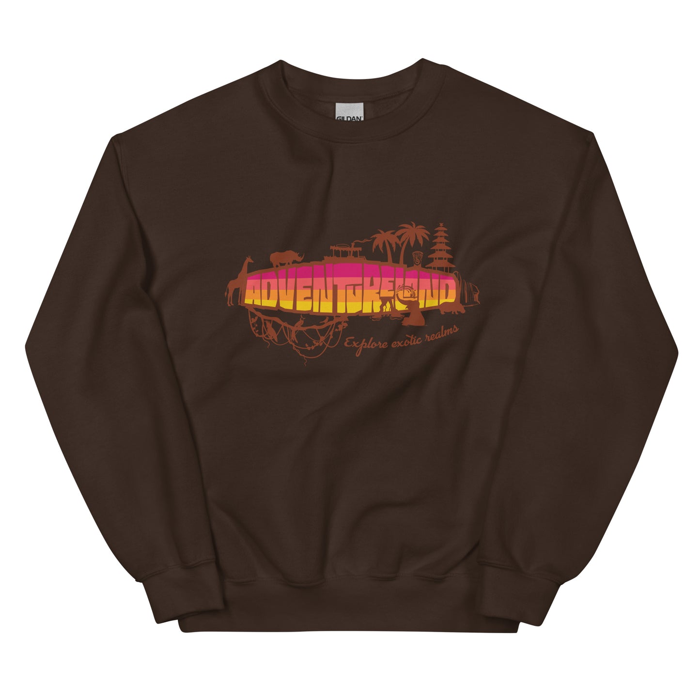 MK ADVENTURELAND jungle orange Sweatshirt