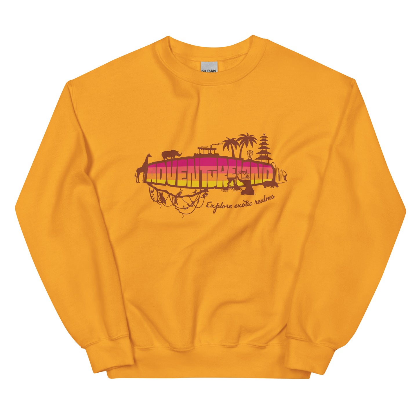 MK ADVENTURELAND jungle orange Sweatshirt