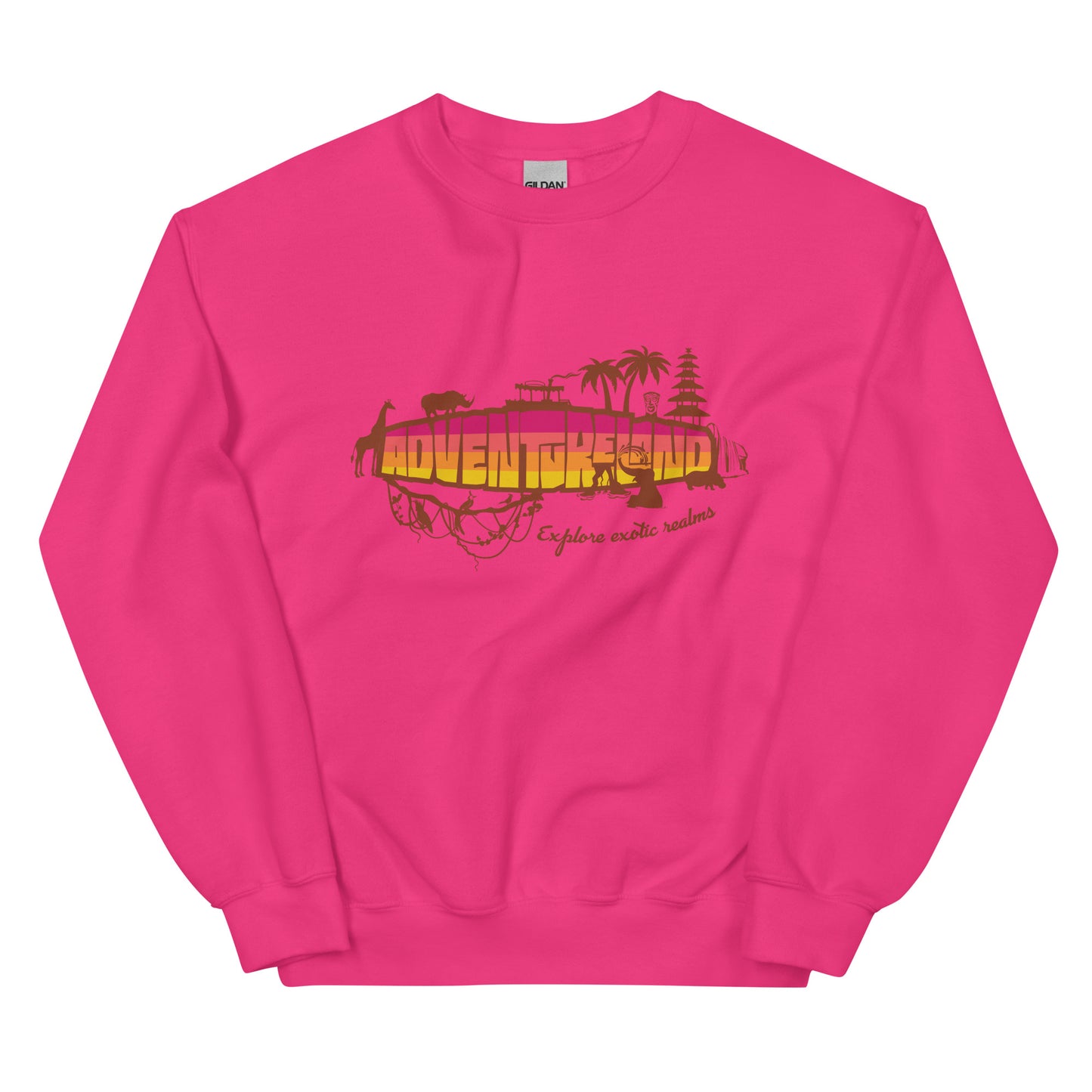 MK ADVENTURELAND jungle orange Sweatshirt