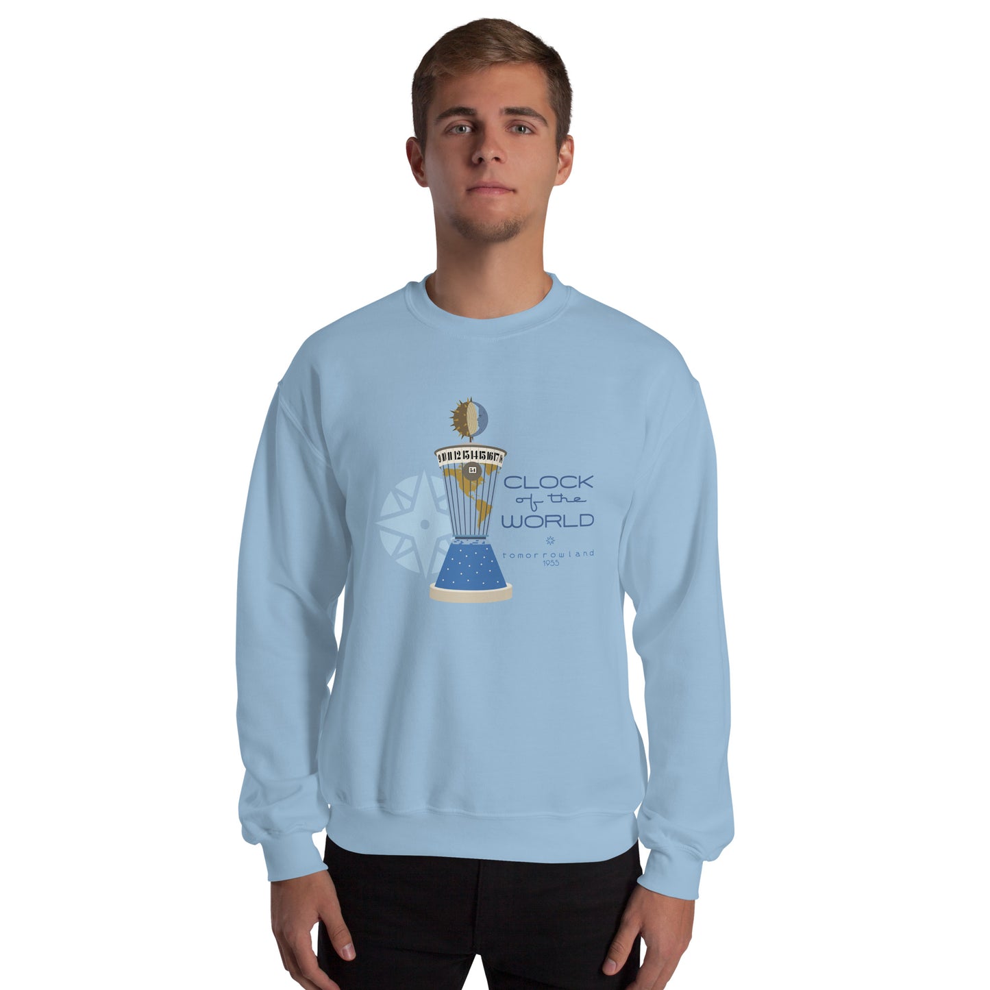 CLOCK OF THE WORLD tower Sweatshirt