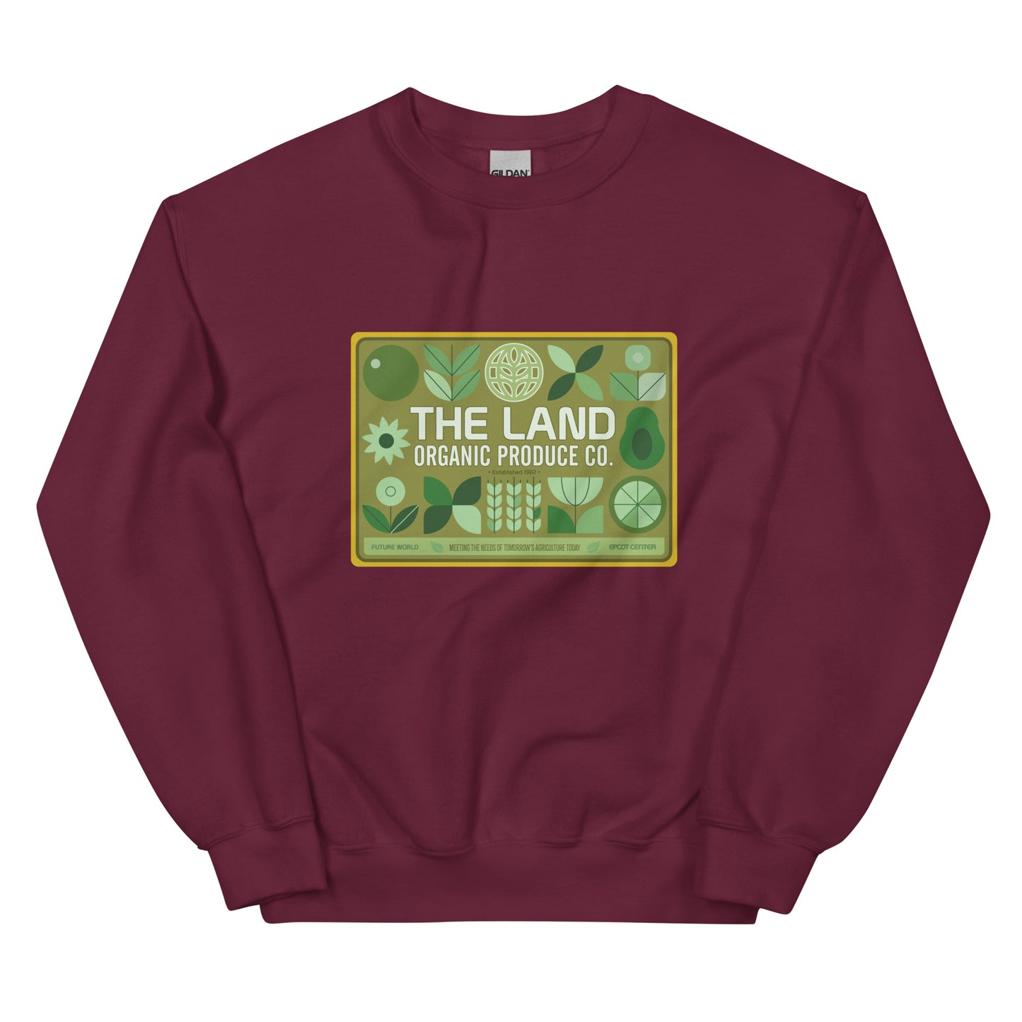 THE LAND organic produce Sweatshirt