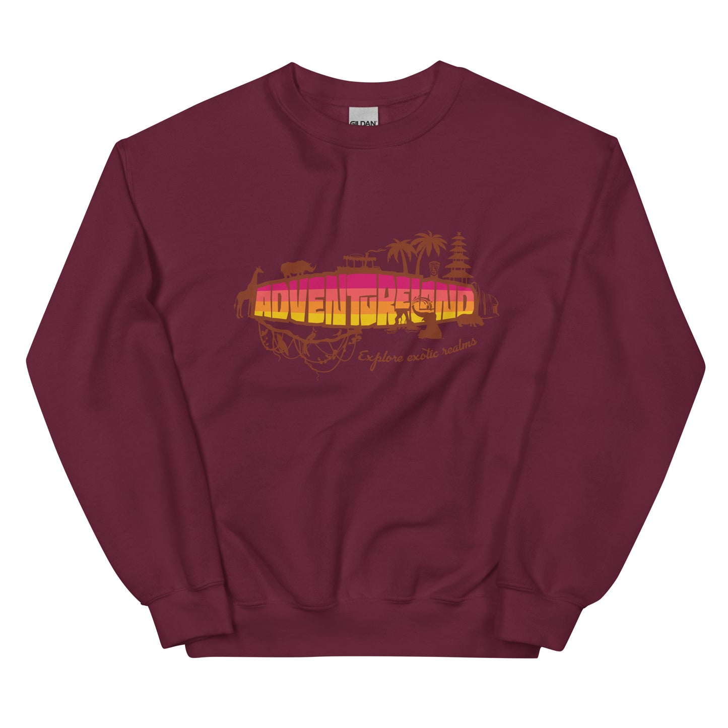 MK ADVENTURELAND jungle orange Sweatshirt