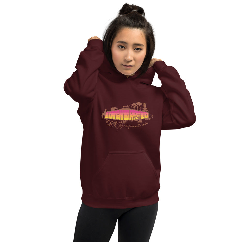 MK ADVENTURELAND jungle orange Hoodie